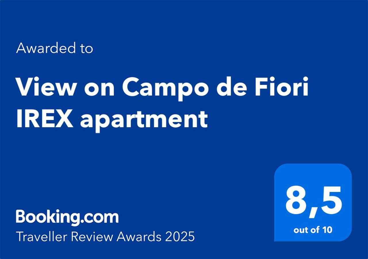 View On Campo De Fiori Irex Apartment Rom Exteriör bild